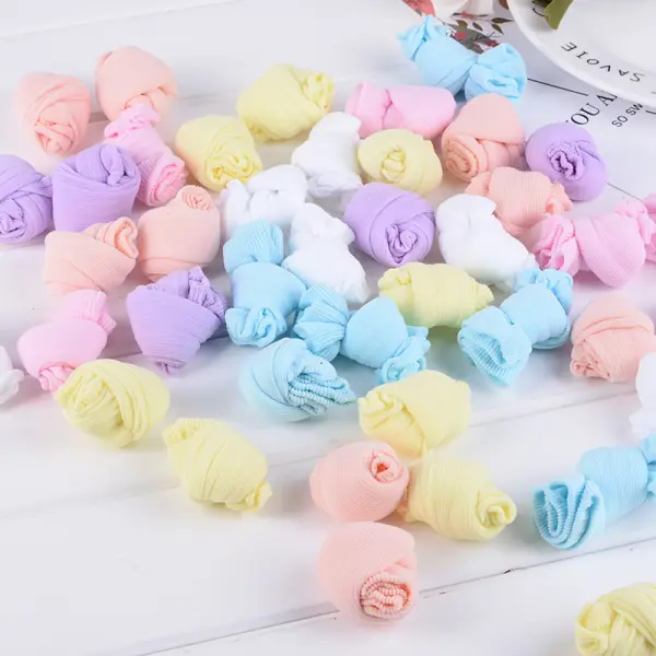 10 Pairs Candy Color Baby Socks - Popopiearab.com 