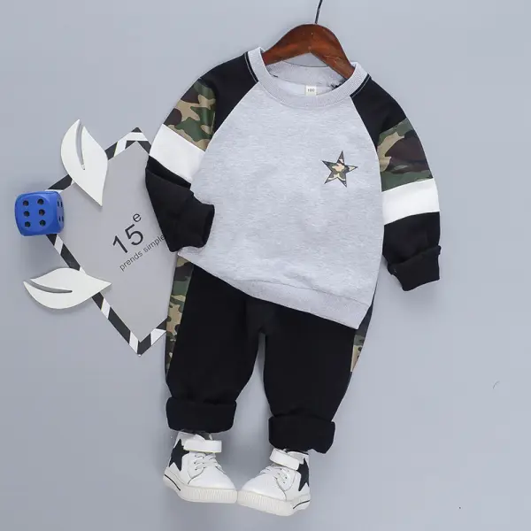 【18M-7Y】Boy's Sports Suit - Popopiestyle.com 