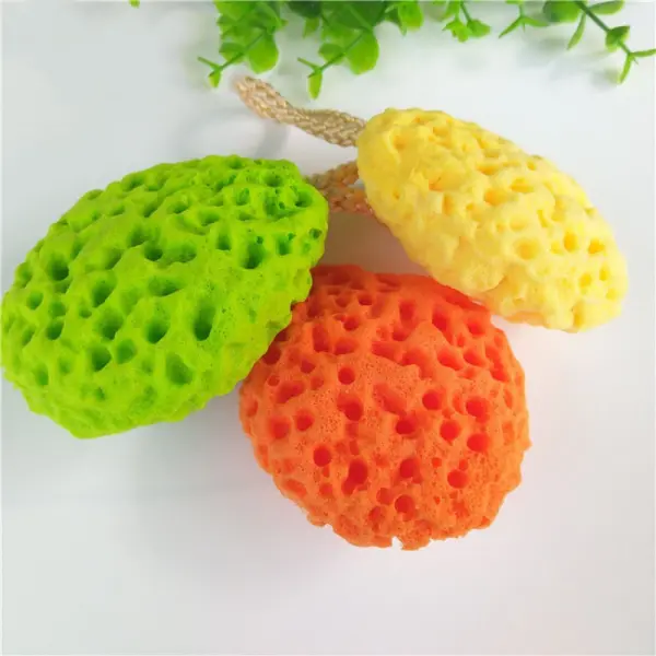 Baby Skin-friendly Honeycomb Bath Sponge Bath Toiletries - Popopiestyle.com 