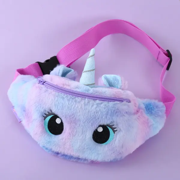 Cute Unicorn Big Eyes Plush Bag - Popopiestyle.com 