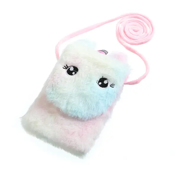 Cute Colorful Unicorn Mini Plush Bag - Popopiestyle.com 