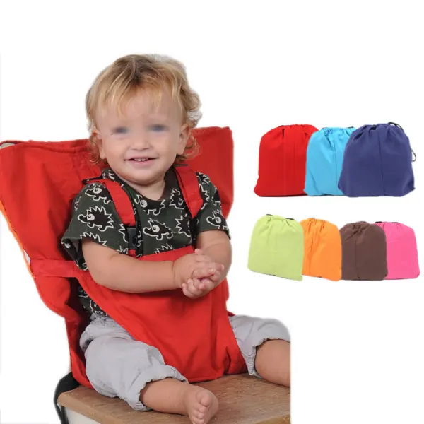 Baby Adjustable Color Safety Portable Dining Chair Bag - Popopiestyle.com 