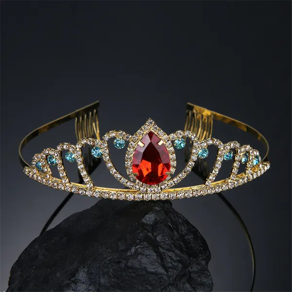 Fashion Color Crystal Rhinestone Headband - Popopiestyle.com 