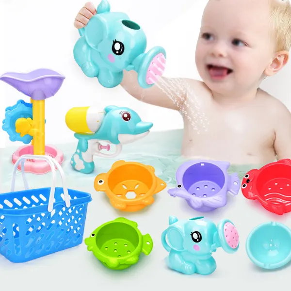 Bath Toys Parent-child Interactive Pattern Toy Sets - Popopiestyle.com 