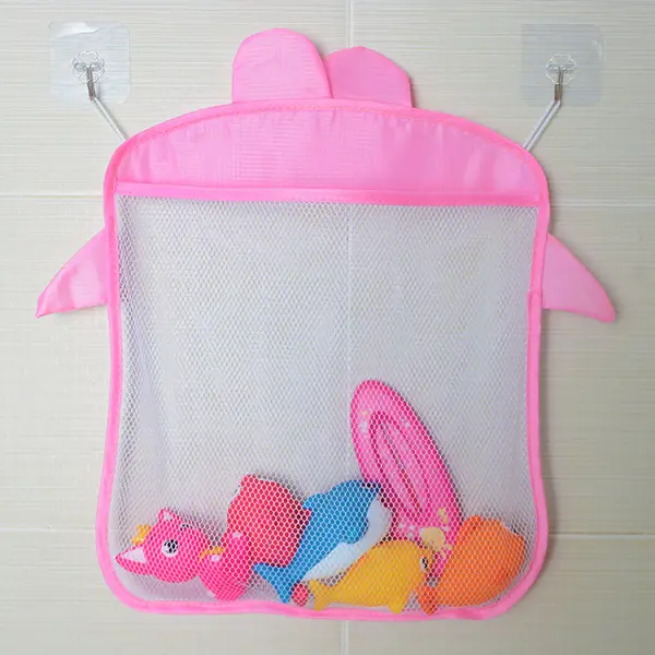 Baby Bathroom Bath Toy Storage Net Bag Hanging Bag - Popopiestyle.com 