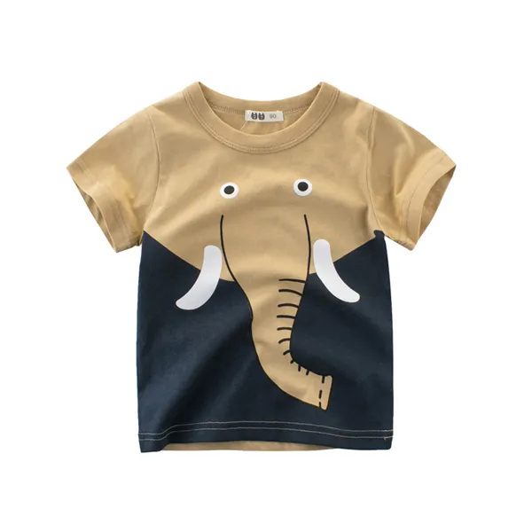 【18M-9Y】Short Sleeve Boys Cartoon T-Shirt - Popopiestyle.com 