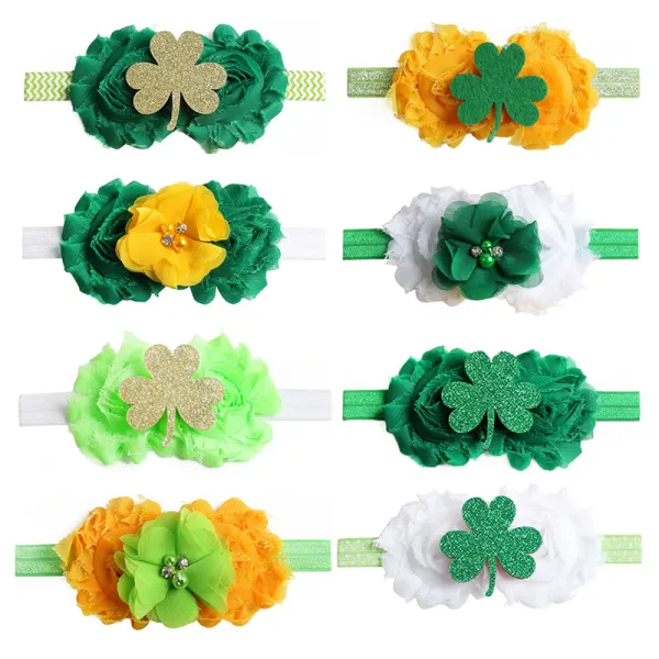 Girls Fashion Green Hairband - Popopiestyle.com 