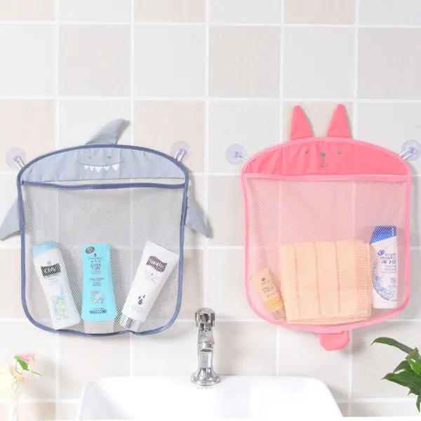 Baby Shower Cartoon Shape Storage Bag With Suction Cup - Popopiestyle.com 