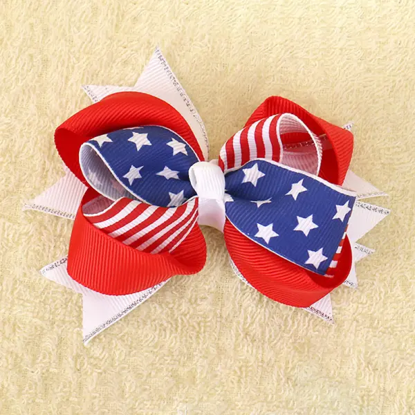 Girls Independence Day Hair Clip - Popopiestyle.com 