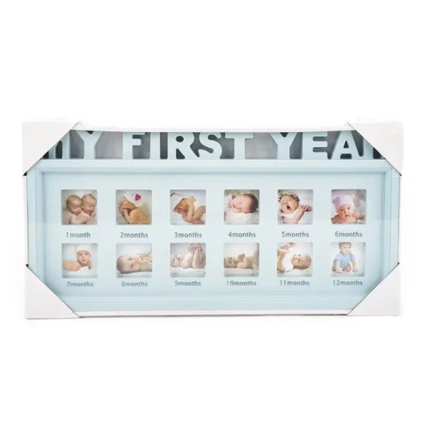 Baby 12 Months Growth Creative Commemorative Photo Frame - Popopiestyle.com 