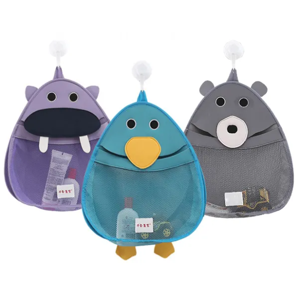 Baby Bath Toys And Toiletries Cartoon Storage Hanging Bag - Popopiestyle.com 