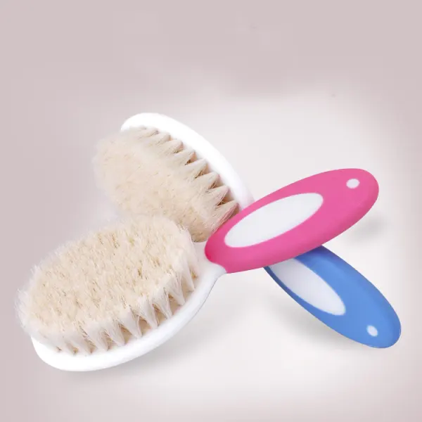 Baby Goat Hair Brush and Comb Set - Popopiestyle.com 