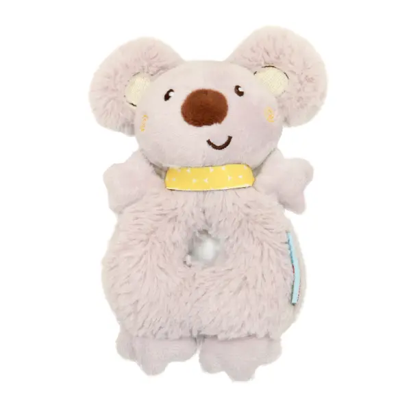 Baby Rattle Koala Plush Toy With Built-In Ringing Ball - Popopiestyle.com 