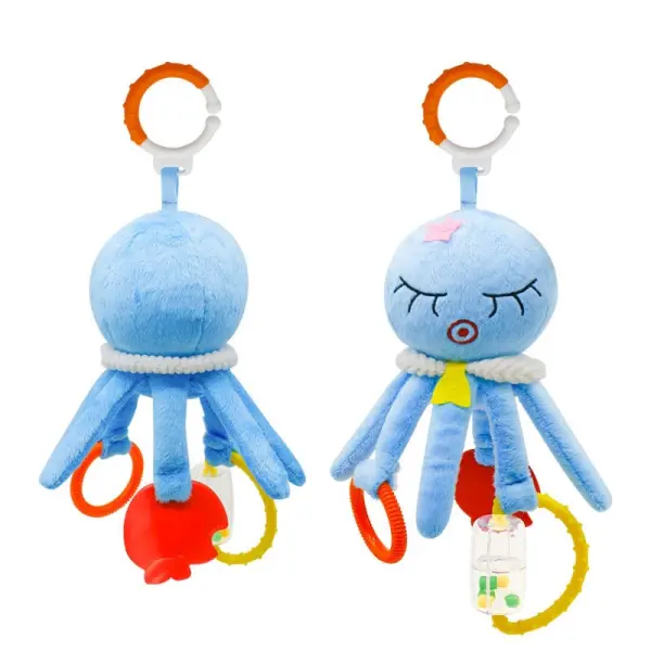 Baby Stroller Teether Octopus Pendant - Popopiestyle.com 