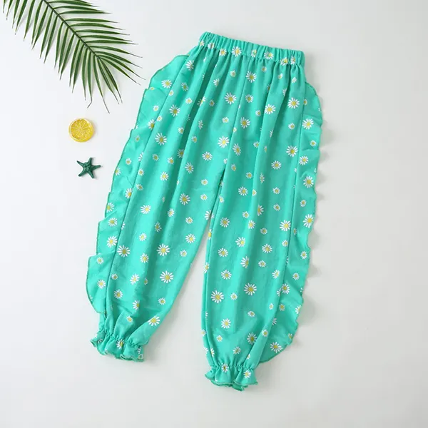 【3Y-13Y】Girls Loose Ice Silk Close-up Anti-mosquito Bloomers - Popopiestyle.com 