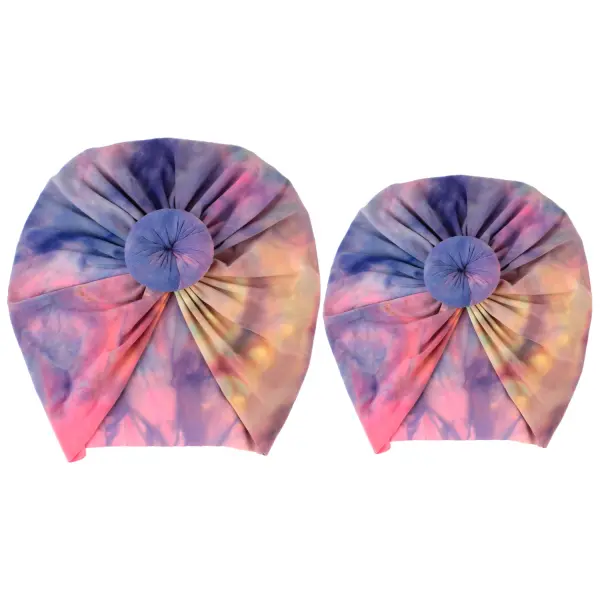 Fashion Mom Girl Tie Dye Turban - Popopiestyle.com 