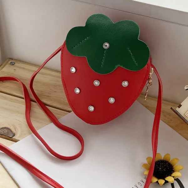 Cute Diamond Strawberry Bag - Popopiestyle.com 