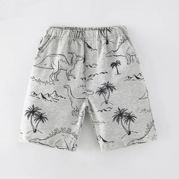 【18M-9Y】Boys Cartoon Print Trendy Shorts - Popopiestyle.com 