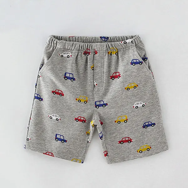 【18M-9Y】Boys Cartoon Print Shorts - Popopiestyle.com 