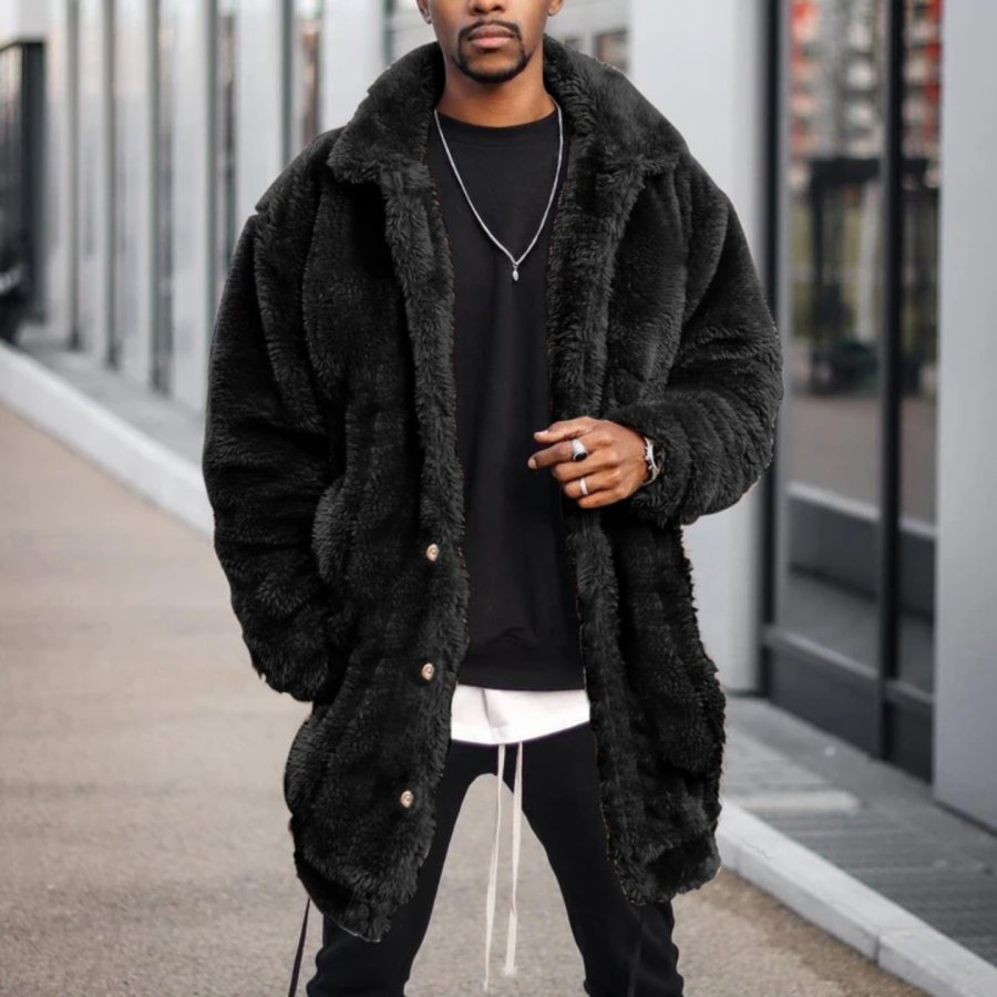 

Men's Warm Fleece Coat