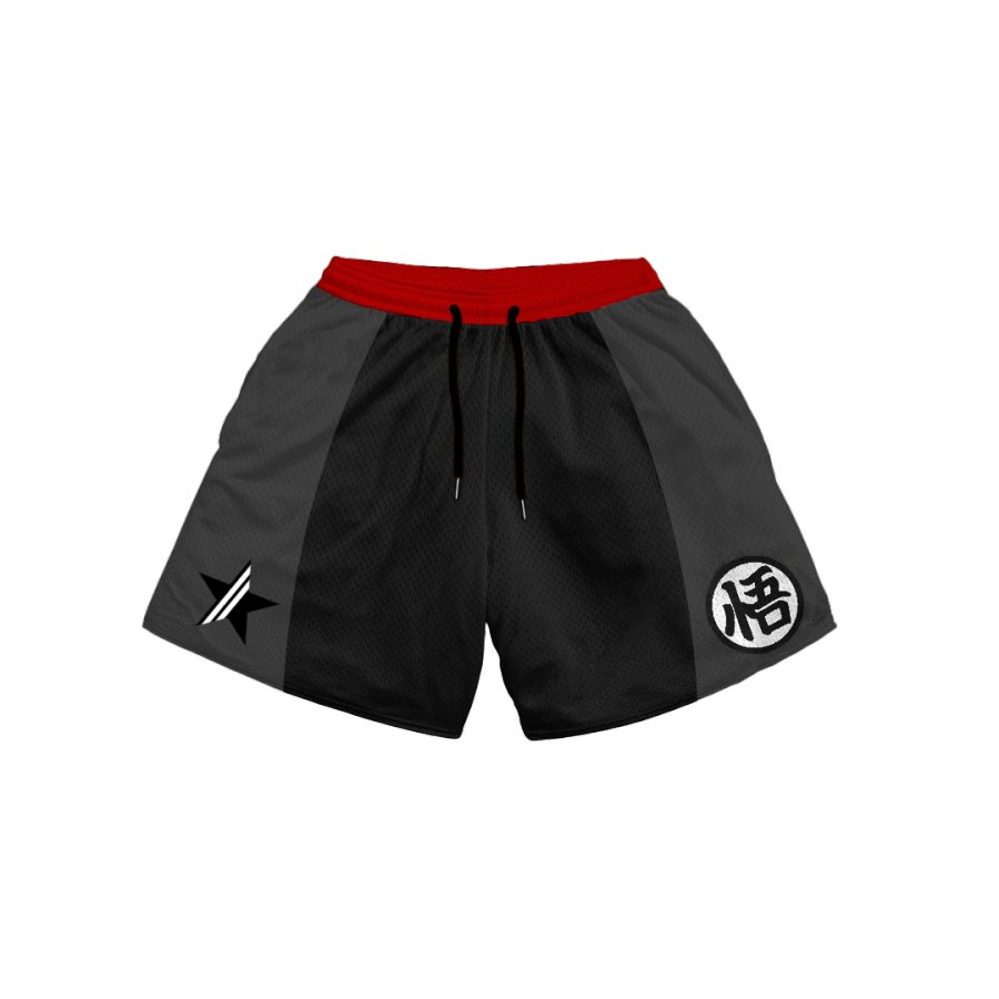 

Men's Casual Drawstring Print Shorts