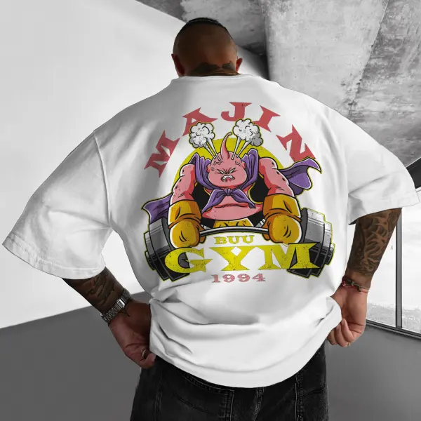 Unisex Dragon Ball Majin Buu Printed T-shirt - Faciway.com 