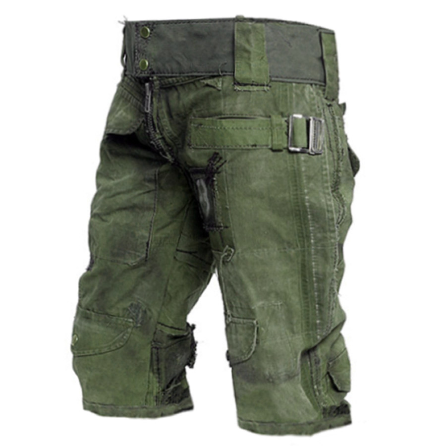 

Mens outdoor wear-resistant military shorts
