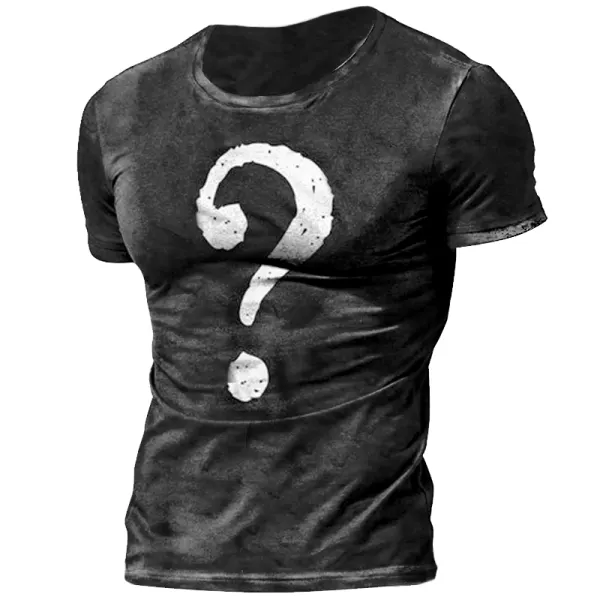 T-shirt à Manches Courtes Imprimé à La Mode Pour Hommes - Styletaken.chimpone.com 