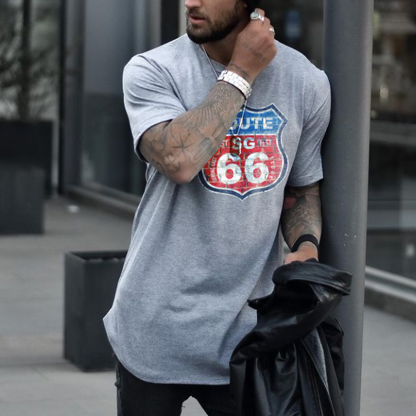 Trendy Route 66 T shirt