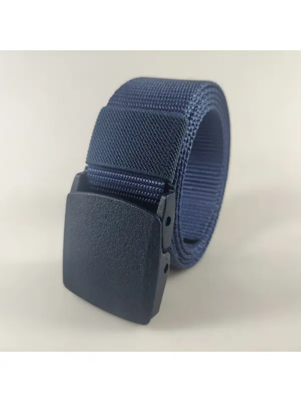 Plastic Buckle Nylon Tactical Belt Men's Outdoor Quick-drying Durable Hypoallergenic Canvas Military Training Belt - Gethefashion.chimpone.com 