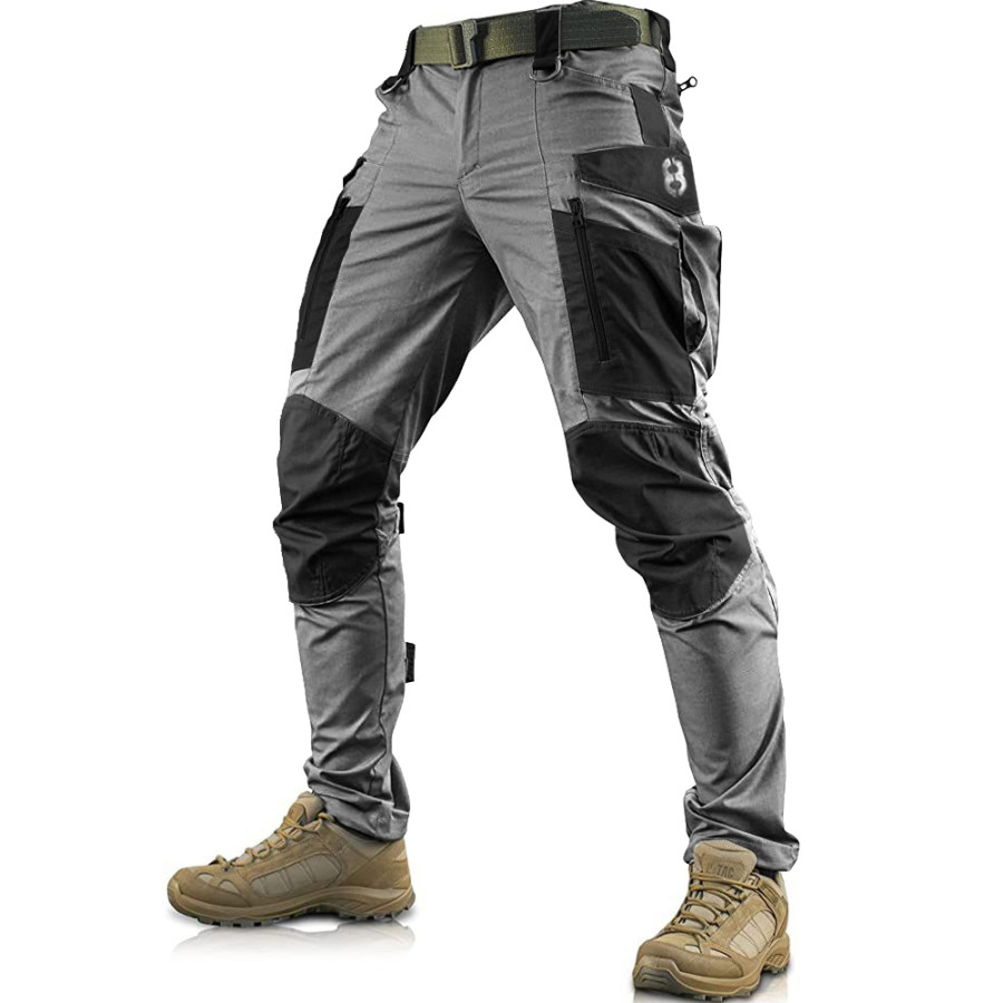 

Men's Outdoor Wear-resistant Pocket Tactical Trousers