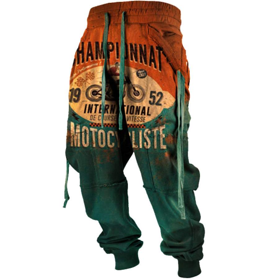 

Champion Motorcycle Men's Outdoor Comfortable Wear-resistant Casual Pants