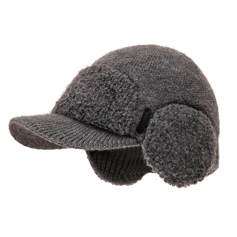 Men's Outdoor Cold-proof Thickened Chic Earmuffs Hat