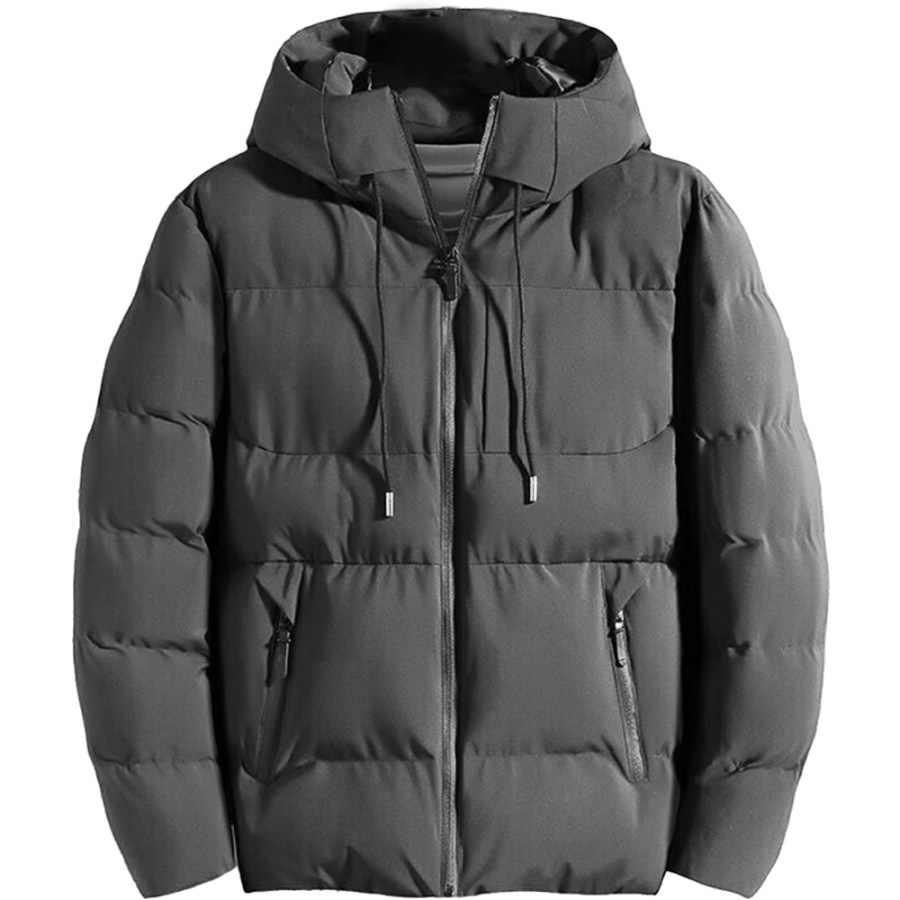 

Men's Outdoor Tactical Thick Cotton Hooded Jacket Coat