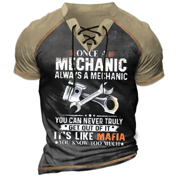 Men's Vintage Repairman T-Shirt - Kalesafe.com 