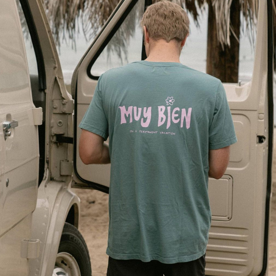 

MUY BIEN Unisex Retro Surf Tee