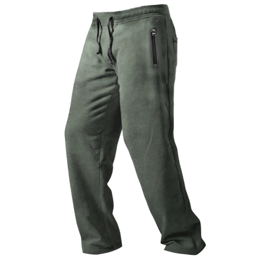 

Men's Vintage Zip Pocket Comfortable Lounge Pants