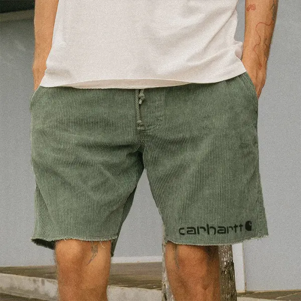Unisex 'Carhartt' Surf Corduroy Board Shorts - Yiyistories.com 