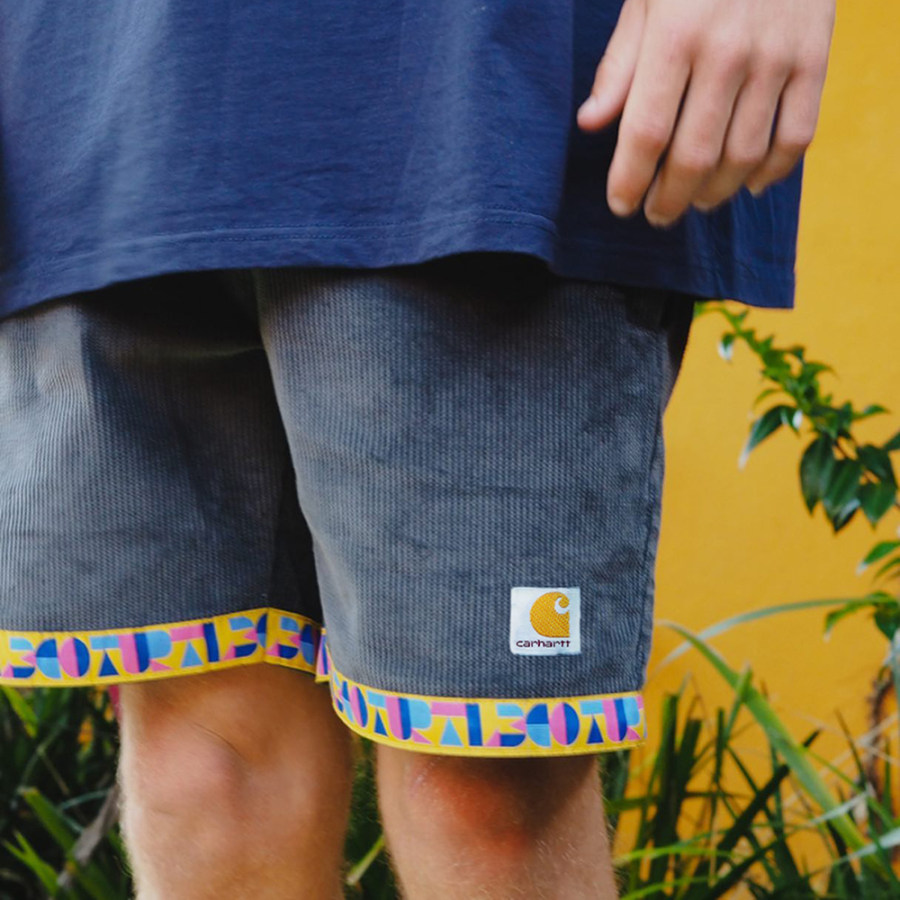 

"Carhartt"Surf Shorts Pantalones Cortos De Skate Retro De Calle Unisex