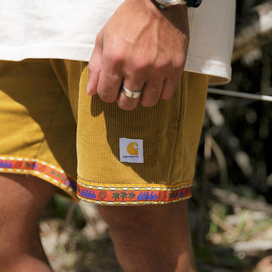 

Short De Surf "Carhartt" Short De Skateboard Unisexe Street Retro