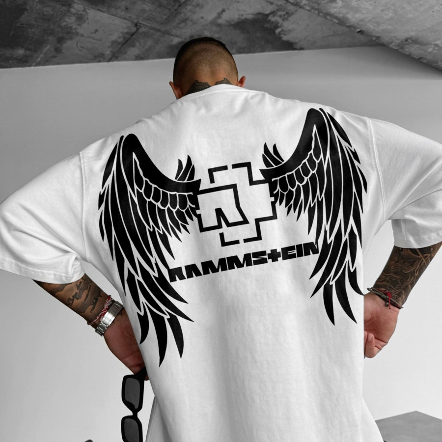 

T-shirt Rammstein Décontracté Unisexe