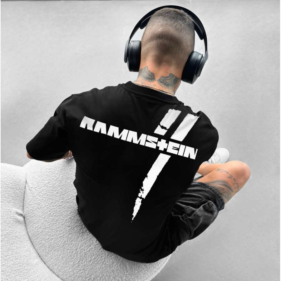

Unisex Casual Rammstein T-shirt