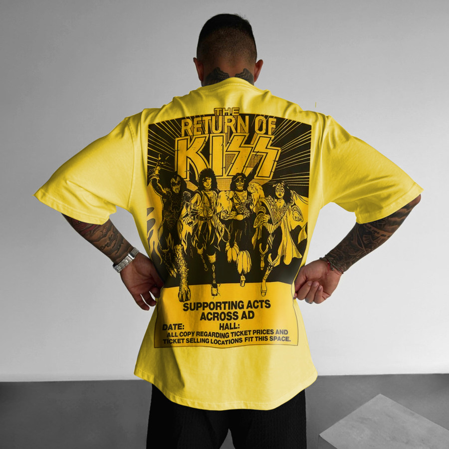 

Music Poster Printed T-shirt