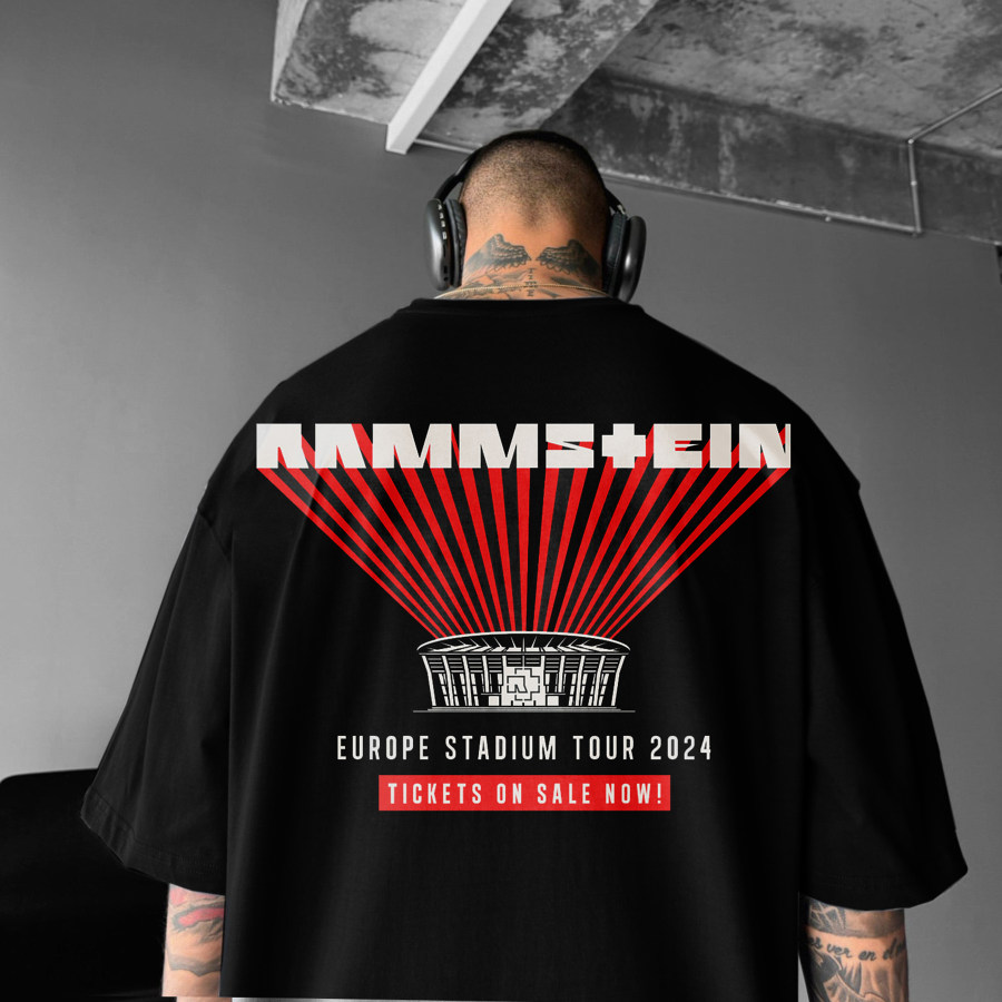 

Unisex Casual Rammstein T-shirt