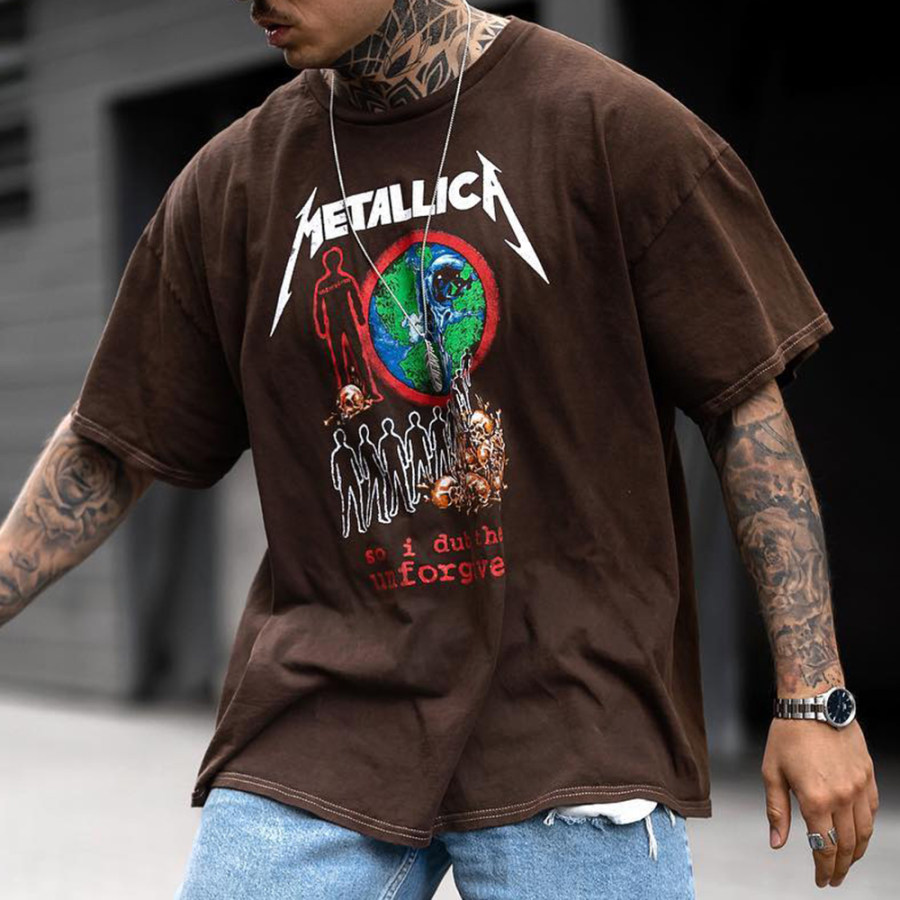 

Unisex Casual Metallica T-shirt