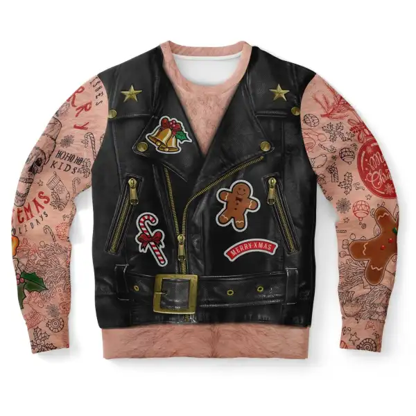 Men's Sons Of Santa North Pole Christmas Print Casual Sweatshirt - Honeylop.chimpone.com 