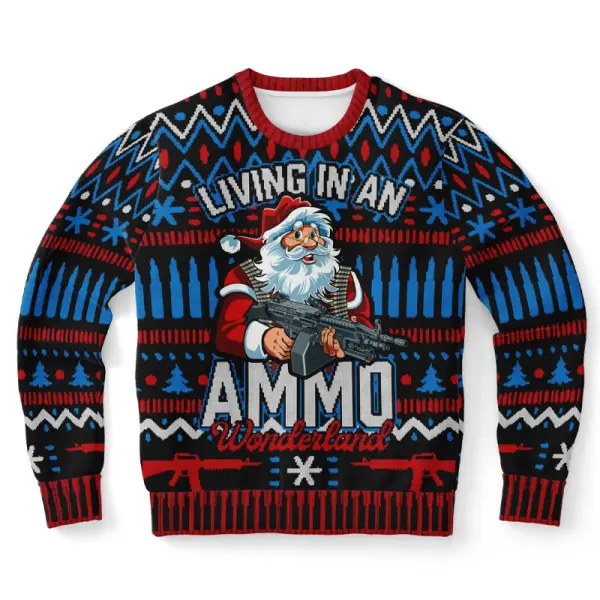 Printed Christmas Ugly Sweatshirt - Honeylop.chimpone.com 