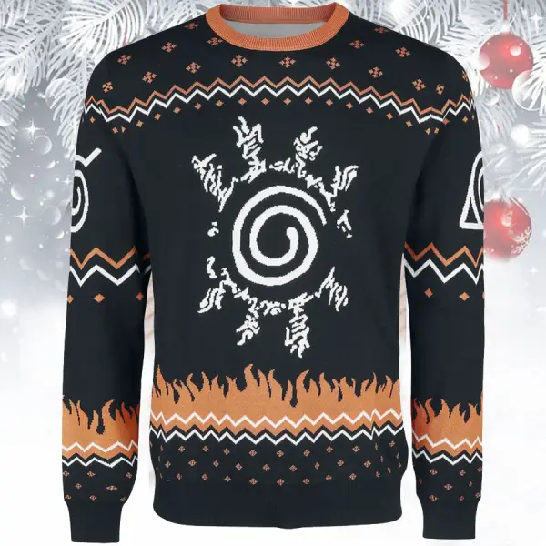 Naruto 3D Printed Christmas Ugly Sweatshirt - Yiyistories.com 