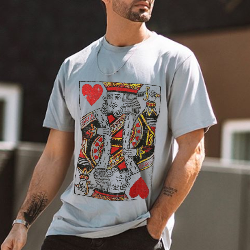 Fashion Round Neck Short Sleeve Casual Short Sleeve Printed T shirt