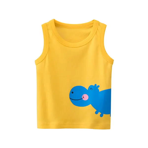 【18M-9Y】Boys Print Sleeveless Tank Top - Popopiestyle.com 